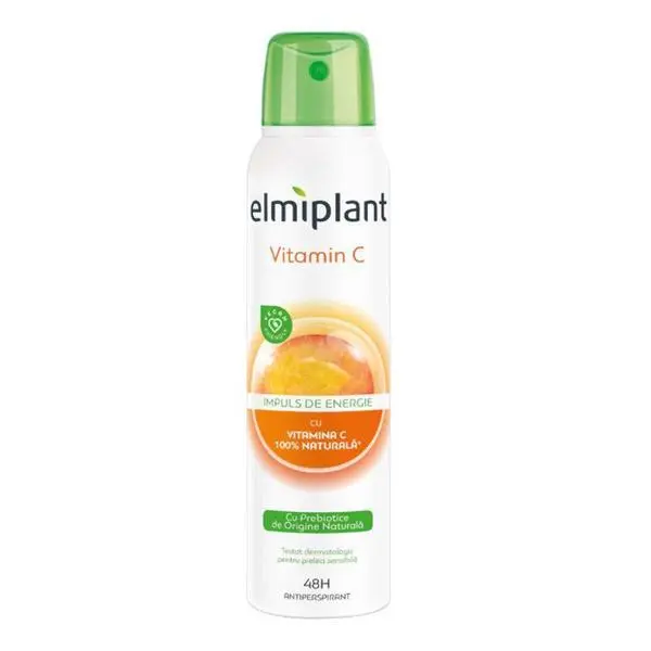 Elmiplant Антиперспирант дезодорант спрей - Elmiplant Vitamin C Energy Boost, 150 мл