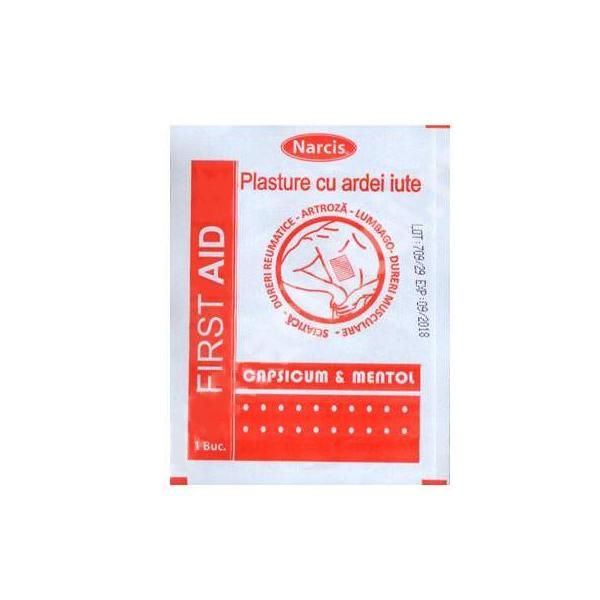 Narcis Антиревматични пластири с лют пипер 6 х 9 см