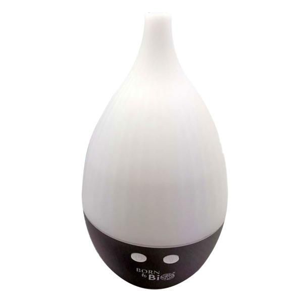 Born to Bio Ароматерапевтичен дифузьор с ултразвук и 7 цвята 105x105 мм - Born to bio, 1 бр
