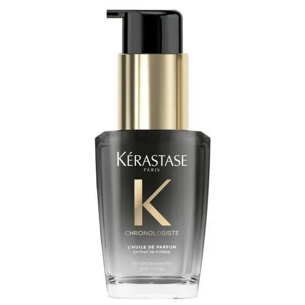 Kerastase Ароматизирано масло за коса - Kerastase Chronologiste Huile de Parfum Extrait de Myrrhe, 30 мл
