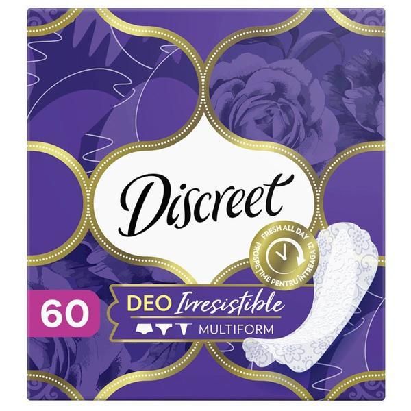 Discreet Ароматни ежедневни дамски превръзки Discreet Deo Irresistible, 60 бр