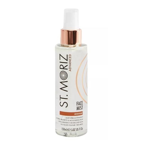 St. Moriz Автобронзиращ спрей за лице - St. Moriz Advanced Face Mist Medium, 150 мл