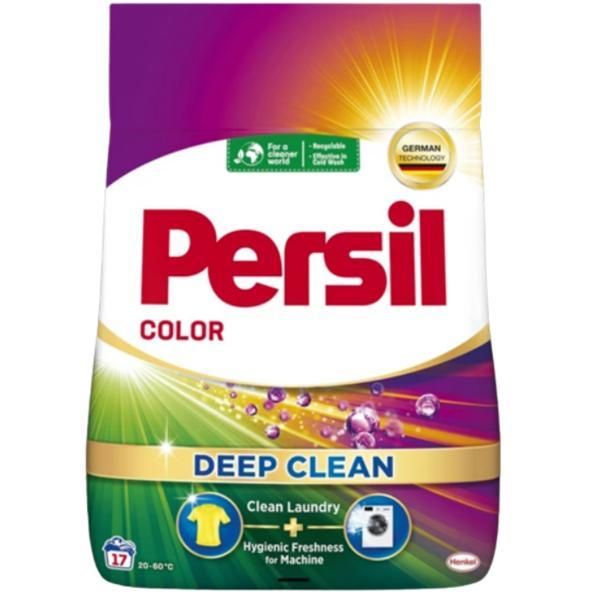 Persil Автоматичен прах за бели и цветни дрехи - Persil Powder Colour Deep Clean, 1.02 кг