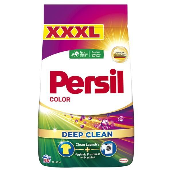 Persil Автоматичен прах за бяло и цветно пране - Persil Powder Colour Deep Clean, 3.96 кг