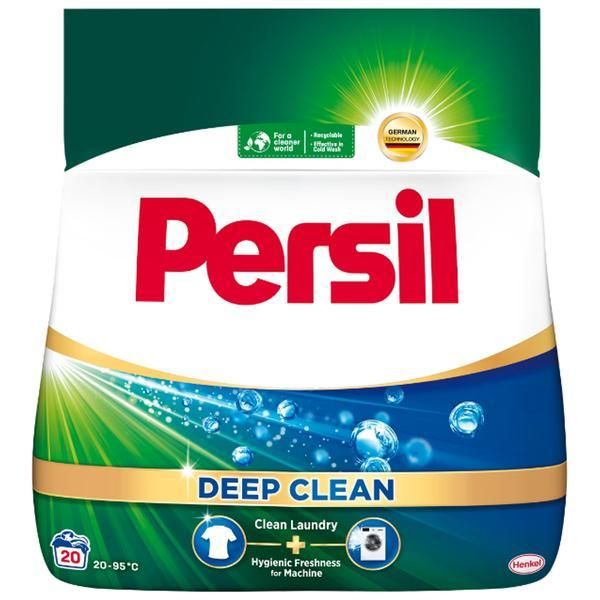 Persil Автоматичен прах за пране на дрехи - Persil Deep Clean, 20 пранета, 1,1 кг