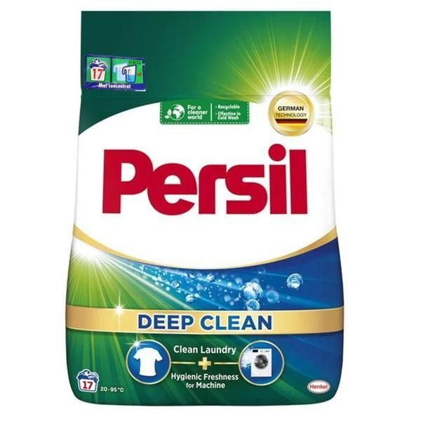 Persil Автоматичен прах за пране - Persil Powder Deep Clean, 1.02 кг
