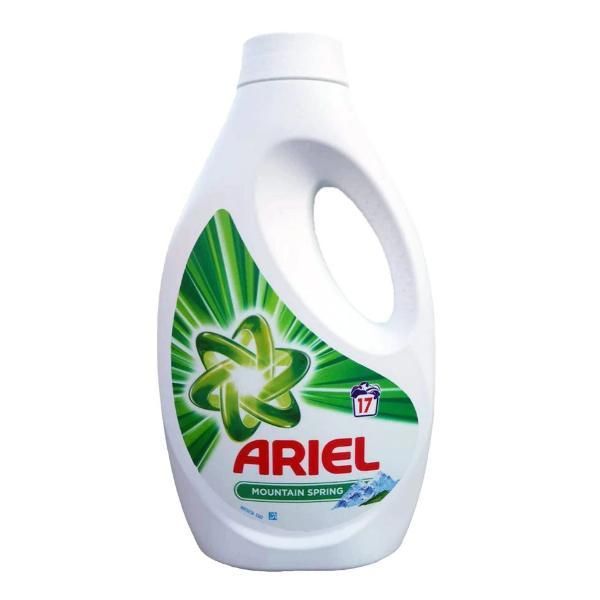 Ariel Автоматичен течен перилен препарат Spring Mountain Aroma - Ariel Gel Concentrated Mountain Spring, 935 мл