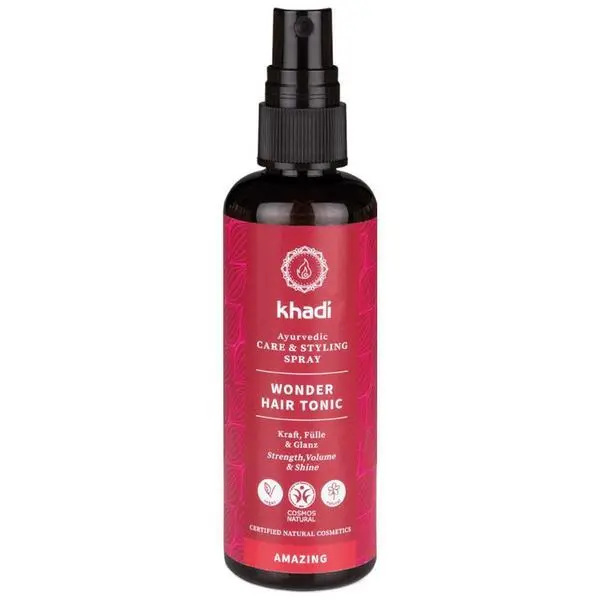 Khadi Аюрведичен тоник за коса - Khadi Wonder Hair Tonic Strength, Volume &amp; Shine, 100 мл