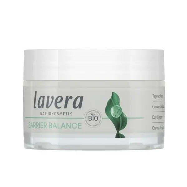 Lavera Балансиращ дневен крем с пребиотици, без аромат и алкохол - Lavera Barrier Balance Day Cream, 50 мл