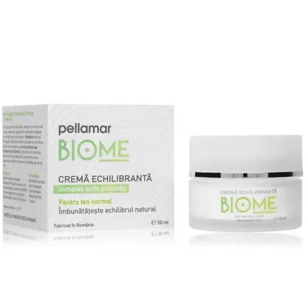 Pellamar Балансиращ крем за нормална кожа - Pellamar Biome Balancing Cream, 50 мл