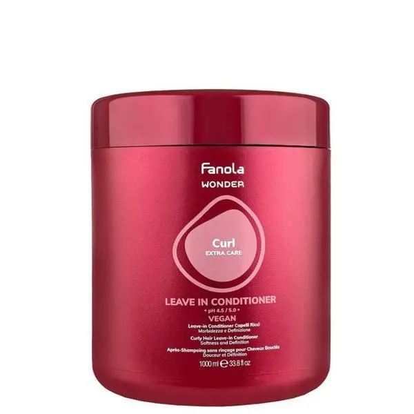Fanola Балсам без отмиване за къдрава коса - Fanola Wonder Curl Extra Care, 1000 мл
