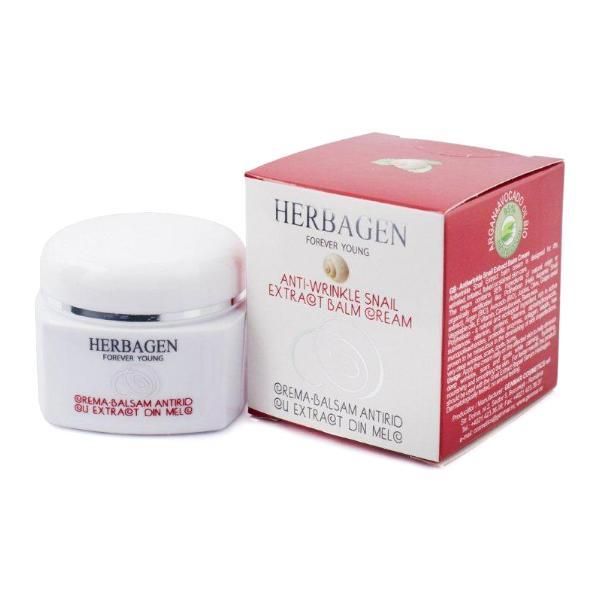 Herbagen Балсам против бръчки с екстракт от охлюв Herbagen, 50г