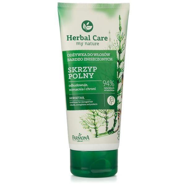 Farmona Балсам с екстракт от конска опашка за увредена коса - Farmona Herbal Care Horsetail Conditioner for Damaged Hair, 200мл