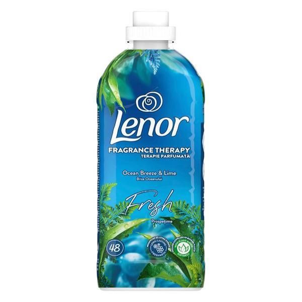 Lenor Балсам за дрехи Lenor Fragrance Therapy Ocean Breeze &amp; Lime, 48 пранета, 1200 мл