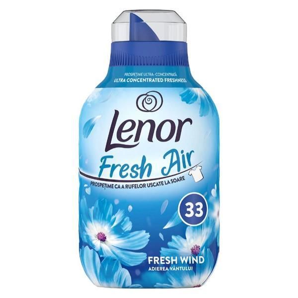 Lenor Балсам за дрехи - Lenor Fresh Air, 33 измивания, 462 мл
