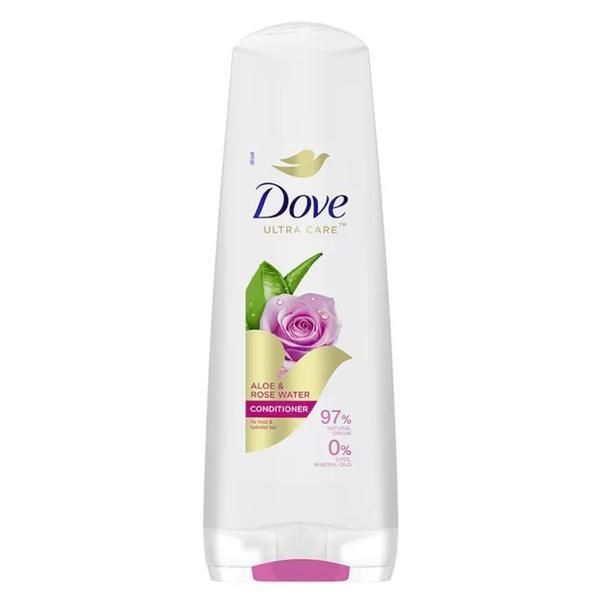Dove Балсам за коса - Dove Ultra Care Conditioner Aloe &amp; Rose Water, 350 мл