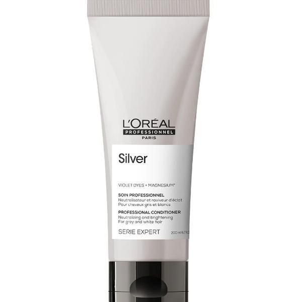 L'oreal Professionnel Балсам за коса с неутрализиращ и блестящ ефект - L&#039;Oreal Professionnel Serie Expert Silver Conditioner, 200 мл
