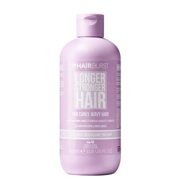 Hairburst Балсам за къдрава и вълниста коса - Hairburst Longer Stronger Hair For Curly, Wavy Hair Conditioner, 350 мл