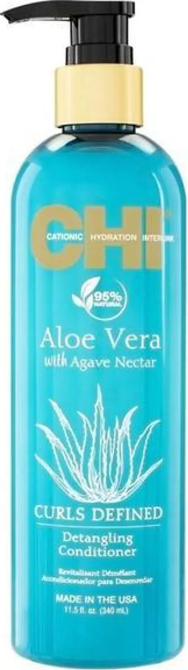 CHI Балсам за къдрава коса CHI Farouk Curls Defined Detangling Enhacing  Aloe Vera , 340 мл