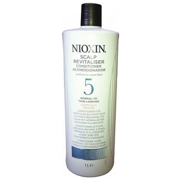 Nioxin Балсам за нормална към груба коса с изтъняващ аспект - Nioxin System 5 Scalp Revitaliser Conditioner 1000 мл
