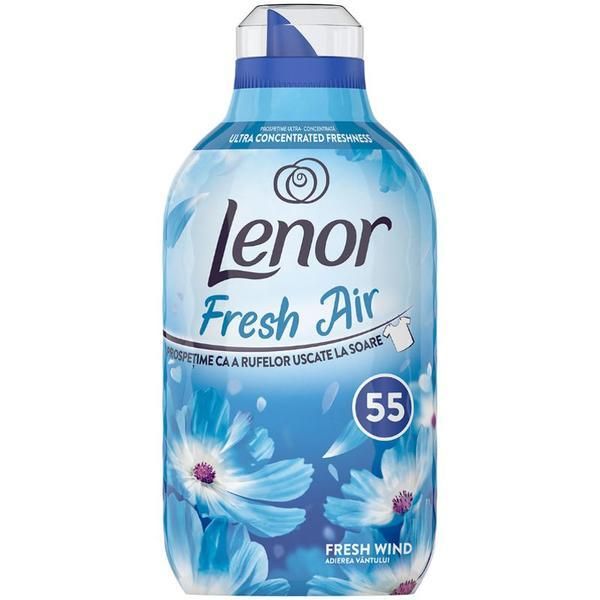 Lenor Балсам за пране Adierea Vantului - Lenor Fresh Air Fresh Wind, 55 пранета, 770 мл