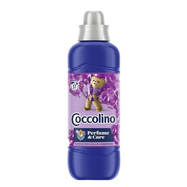 Coccolino Балсам за пране - Coccolino Perfume &amp; Care Purple Orchid &amp; Blueberries, 37 пранета, 925 мл