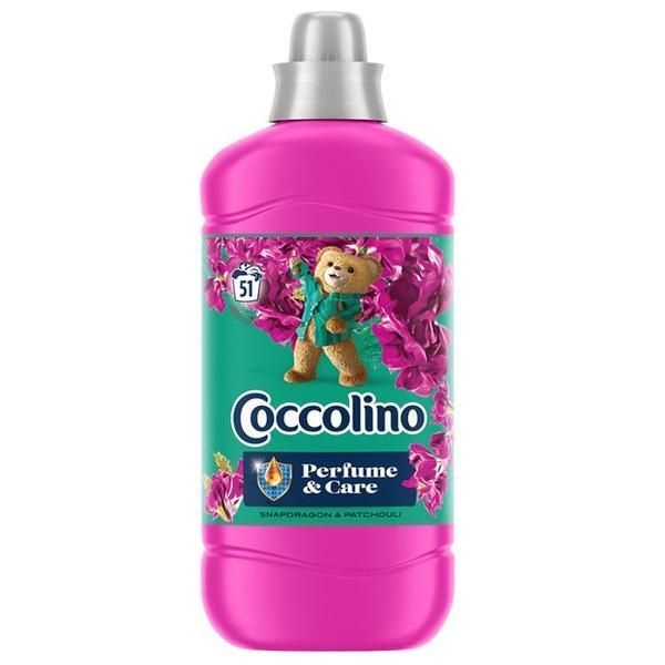 Coccolino Балсам за пране - Coccolino Perfume &amp; Care Snapdragon &amp; Patchouli, 51 пранета, 1275 мл