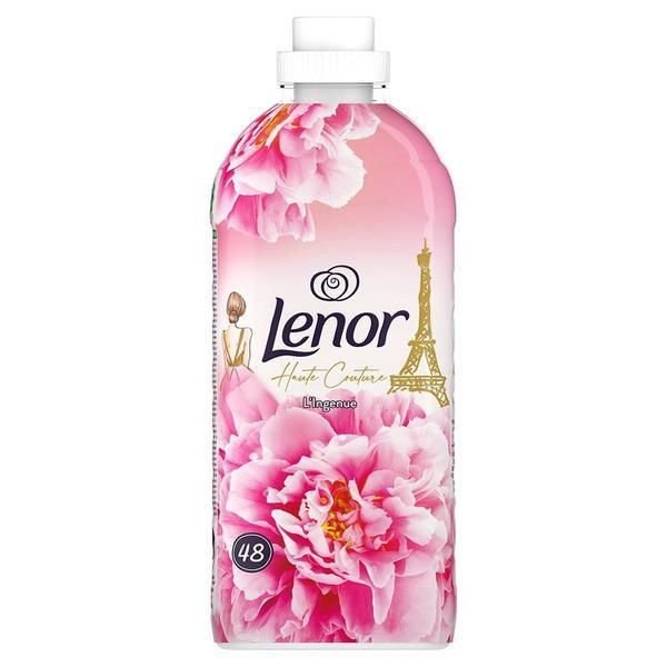 Lenor Балсам за пране с изискан френски парфюм - Lenor Haute Couture L&#039;Ingenue, 48 пранета, 1200 мл
