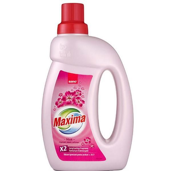 Sano Балсам за пране с мускус - Sano Maxima Musk Hygienic Fabric Softener, 2000 мл