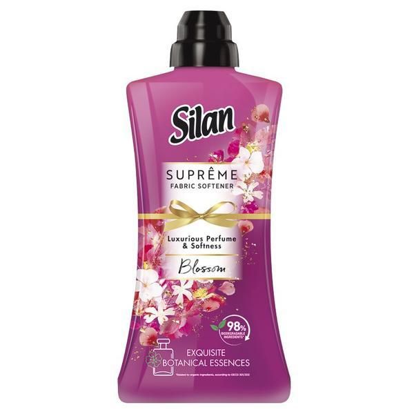 Silan Балсам за пране - Silan Supreme Blossom Luxurious Perfume&amp;Softness, 46 измивания, 1200 мл