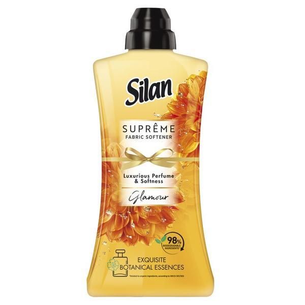 Silan Балсам за пране - Silan Supreme Glamour Luxurious Perfume&amp;Softness, 46 измивания, 1200 мл