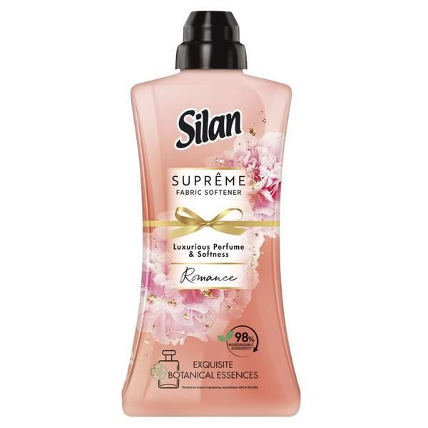 Silan Балсам за пране - Silan Supreme Romance Luxurious Perfume&amp;Softness, 46 измивания, 1200 мл