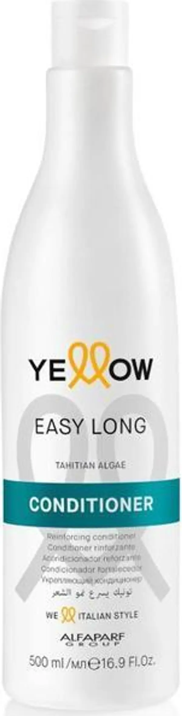 Yellow Балсам за растеж и укрепване на косата - Yellow Professional Easy Long Conditioner, 500 мл