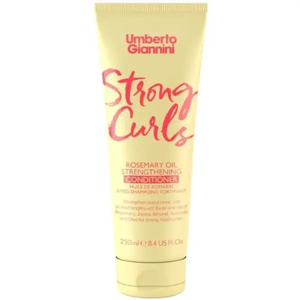Umberto Giannini Балсам за силни къдрици с масло от розмарин за къдрава коса - Umberto Giannini Strong Curls Conditioner, 250 мл