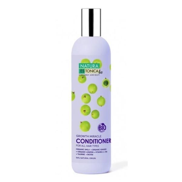 Natura Estonica Балсам за стимулиране на растежа на косата - Natura Estonica Hair Growth Miracle Conditioner, 400 мл