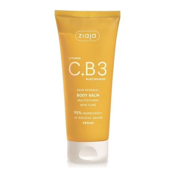 Ziaja Балсам за тяло - Ziaja Vitamin C. B3 Niacinamide Skin Renewal Body Balm, 200 мл
