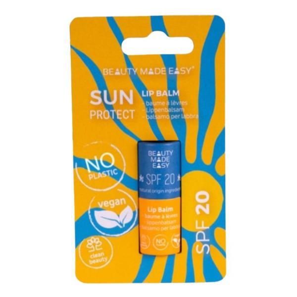 Beauty Made Easy Балсам за устни с алое вера и слънцезащитен фактор SPF 20 - Beauty Made Easy Lip Balm, 5,5 гр