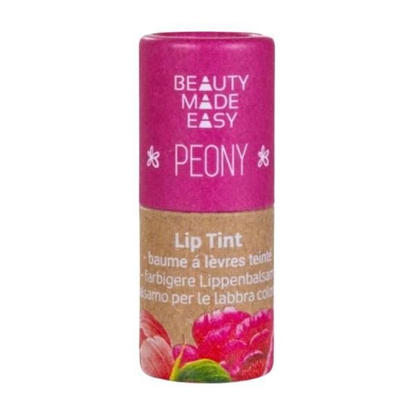 Beauty Made Easy Балсам за устни с божур - Beauty Made Easy Lip Tint, 5,5 гр