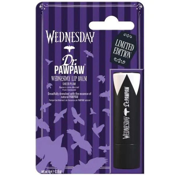 Dr Paw Paw Балсам за устни с екстракт от папая Dr PawPaw Wednesday , Sheer Plum, 4 гр