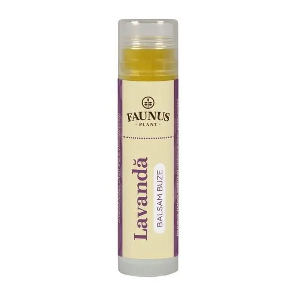 Faunus Plant Балсам за устни с лавандула Faunus Plant, 5 мл