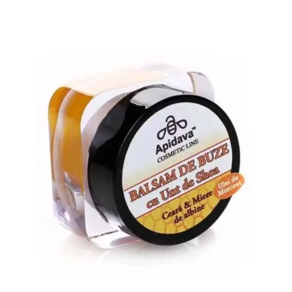 Apidava Балсам за устни с масло от ший Apidava, 10мл