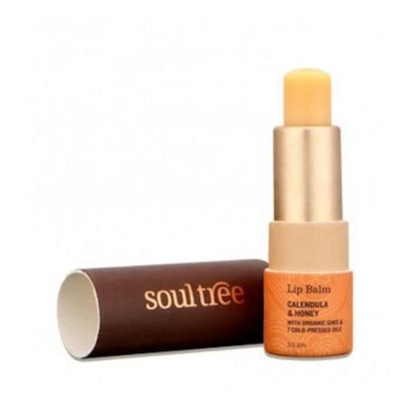 Soultree Балсам за устни със Soultree Marigold, 3,5 гр