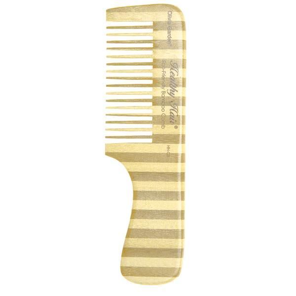 Olivia Garden Бамбуков гребен - Olivia Garden Healthy Hair Bamboo Comb HH-C3