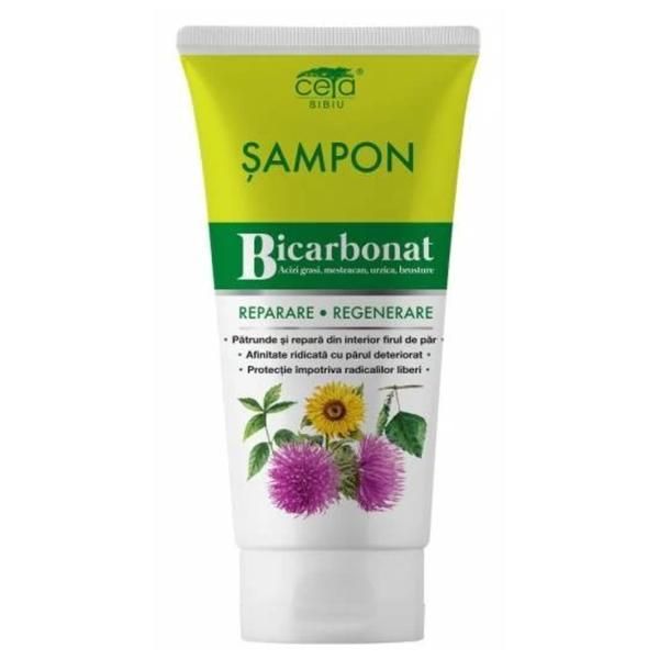 Ceta Sibiu Бикарбонатен шампоан - Ceta Sibiu Repair and Regeneration, 200 мл
