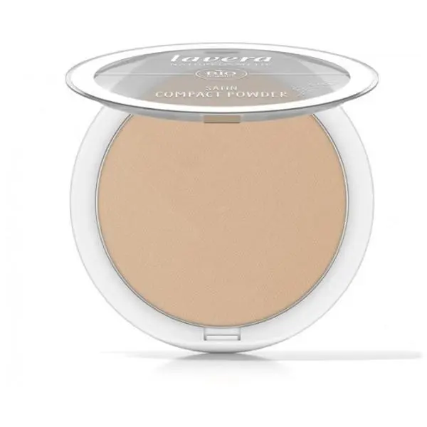 Lavera Био компактна пудра - Lavera Satin Powder, нюанс Tanned 03, 9.5 гр