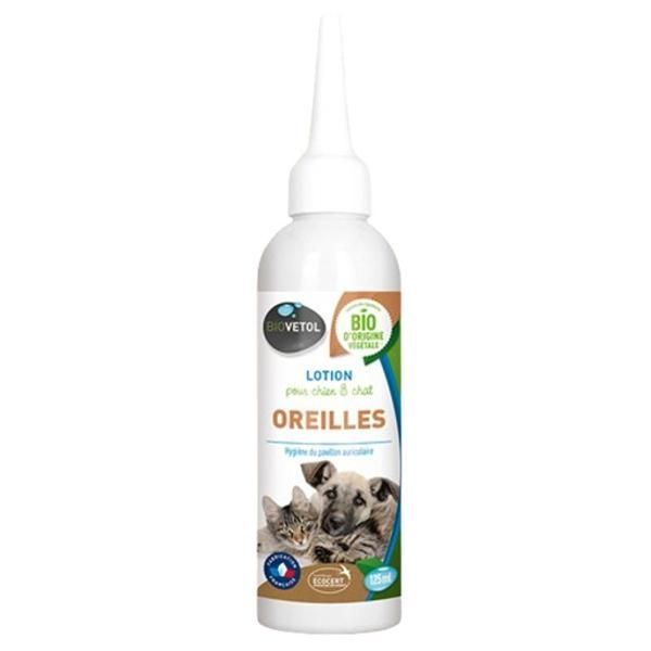 Biovetol Био лосион за уши за кучета и котки - Biovetol Lotion Oreilles pour Chien&amp;Chat, 125 мл