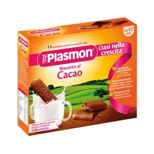 Plasmon Бисквити с какао, 12 месеца +, Plasmon, 240 гр