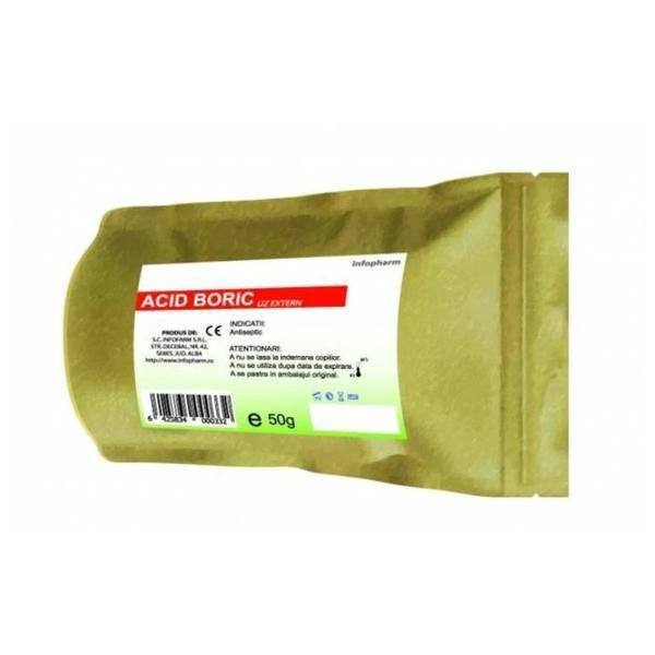 Infofarm Борна киселина - Infofarm, 50 гр