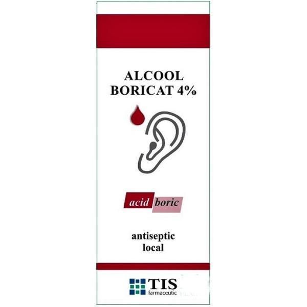 Tis Farmaceutic Боров алкохол 4% Tis Pharmaceutical, 15 мл