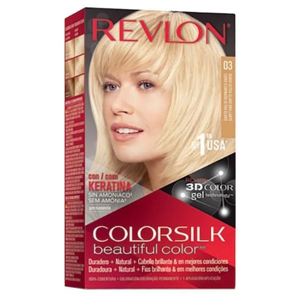 Colorsilk Боя за коса Revlon - Colorsilk, нюанс 03 Ultra Light Sun Blonde, 1 бр